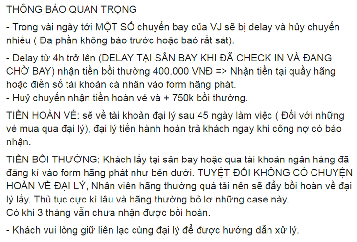 Vietjet lên tiếng về việc delay và hủy chuyến hàng loạt - Ảnh 5.