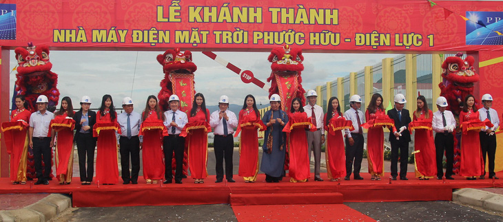 Ninh Thuận khánh thành nhà máy điện mặt trời thứ 6 - Ảnh 2.