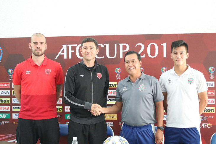 B.Bình Dương quyết giành lợi thế ở bán kết lượt đi AFC Cup 2019 - Ảnh 1.