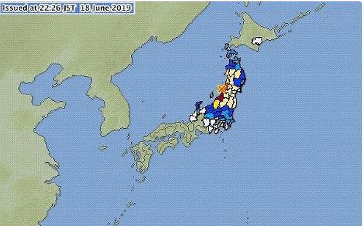 Nhật Bản cảnh báo sóng thần sau động đất mạnh 6,8 độ Richter