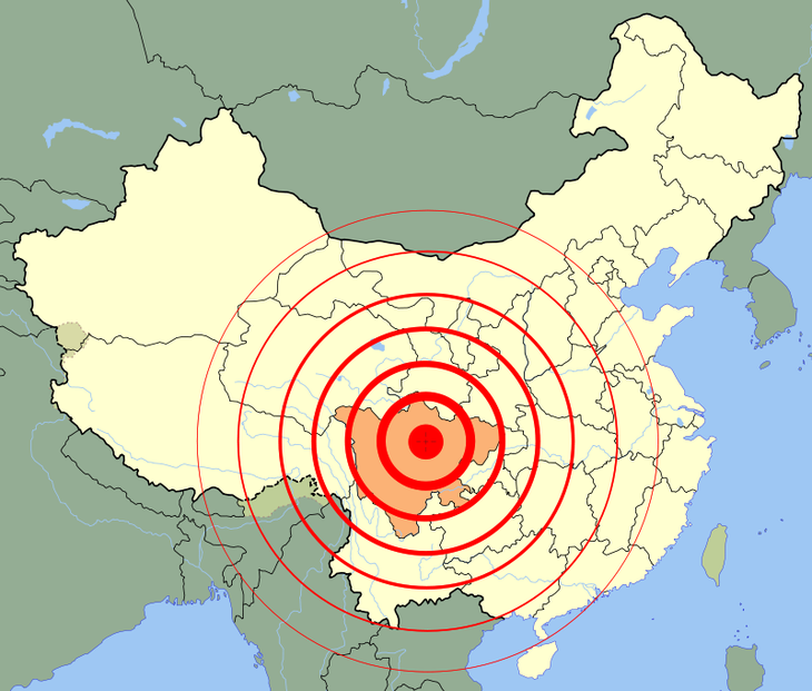 5 trận động đất liên tiếp làm rung chuyển Tứ Xuyên - Ảnh 1.