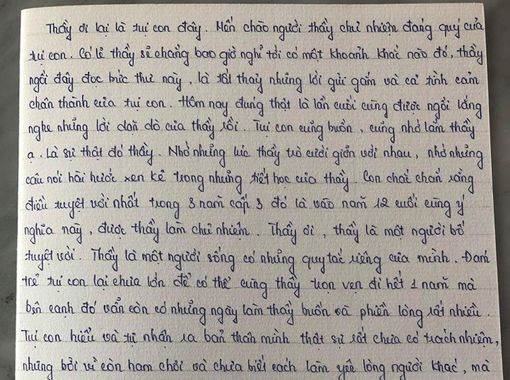 Thầy là một màu không thể thiếu trong thanh xuân tụi em… - Ảnh 4.