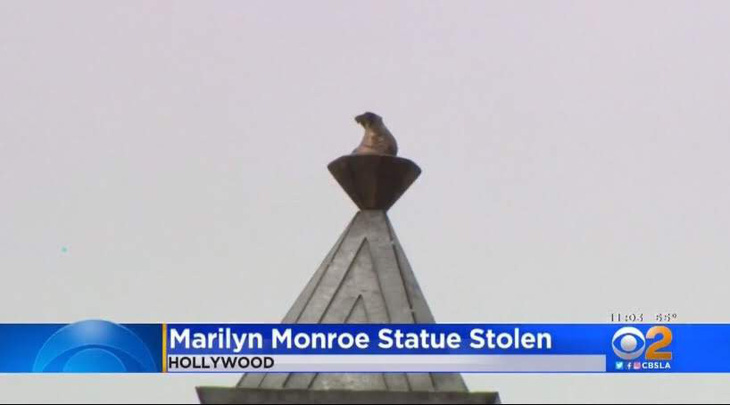 Tượng Marilyn Monroe trên Đại lộ Danh vọng Hollywood bị cưa trộm - Ảnh 3.