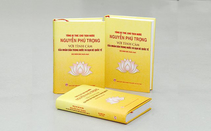 Ra mắt sách về Tổng bí thư, Chủ tịch nước Nguyễn Phú Trọng - Ảnh 1.