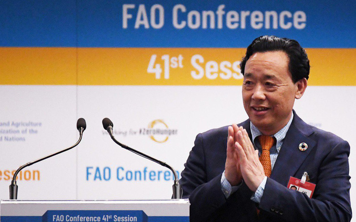 Người Trung Quốc đầu tiên đắc cử ghế Tổng giám đốc FAO