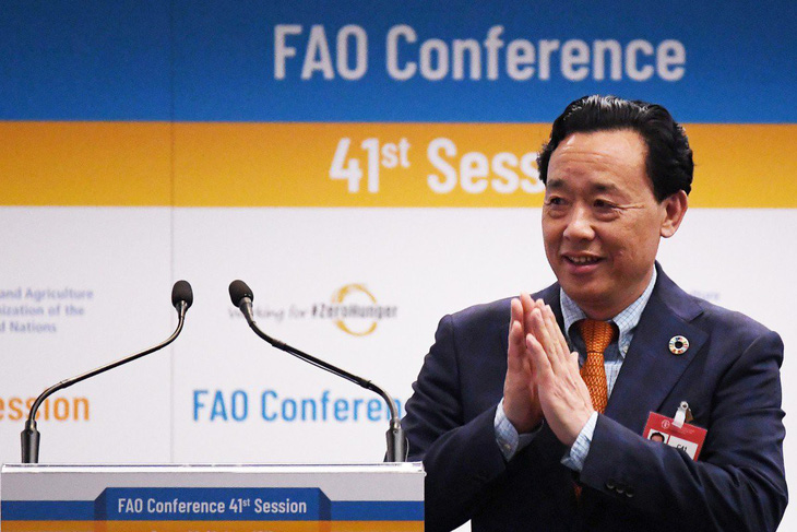 Người Trung Quốc đầu tiên đắc cử ghế Tổng giám đốc FAO - Ảnh 1.