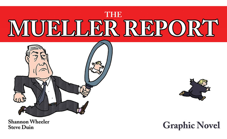 Báo cáo điều tra của ông Robert Mueller thành tiểu thuyết đồ họa - Ảnh 1.