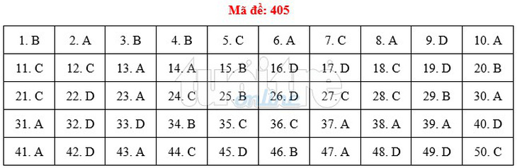 Bài giải gợi ý môn tiếng Anh THPT quốc gia 2019 - đủ 24 mã đề - Ảnh 6.