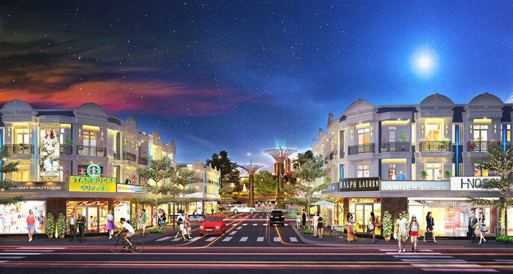 Ra mắt nhà phố thương mại Uni Mall Center tại Thuận An - Ảnh 1.
