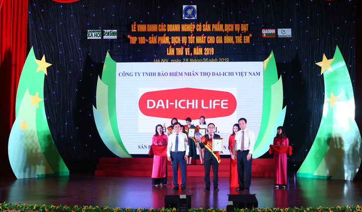 Dai-ichi Việt Nam vào top “Sản phẩm dịch vụ tốt nhất 2019” - Ảnh 1.