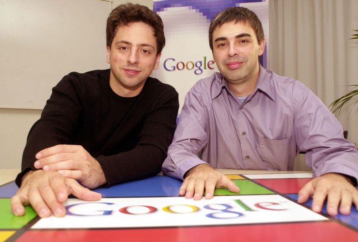 Larry Page và Sergey Brin Google: bộ óc siêu việt và những đêm trắng - Ảnh 1.