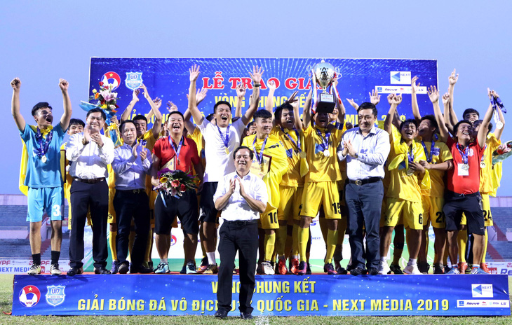 Phá huông ở chấm 11m, Thanh Hóa đăng quang Giải U17 quốc gia 2019 - Ảnh 1.