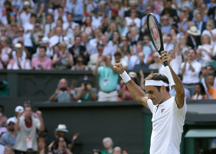 Đánh bại Nishikori, Federer gặp Nadal tại bán kết Wimbledon 2019 - Ảnh 2.