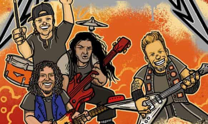 Ban nhạc rock huyền thoại Metallica tham gia làm sách thiếu nhi - Ảnh 1.