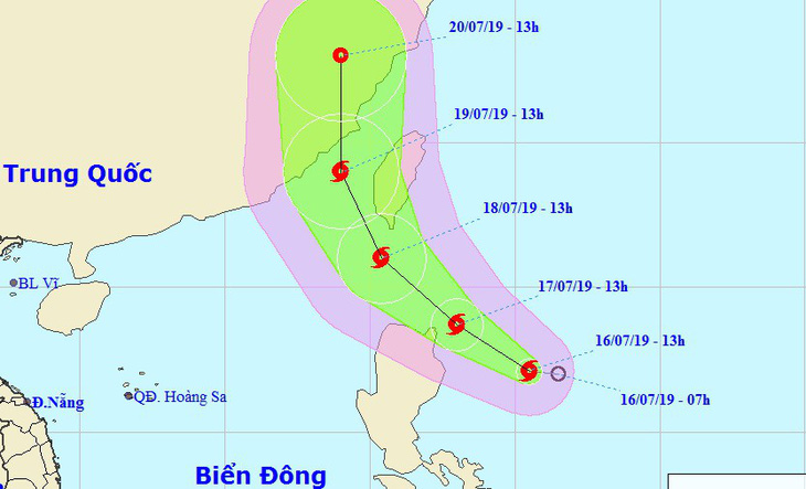 Áp thấp nhiệt đới gần Biển Đông mạnh thành bão, gió giật cấp 10 - Ảnh 1.