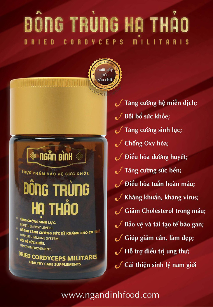 Đông Trùng Hạ Thảo món quà vô giá từ thiên nhiên - Ảnh 3.