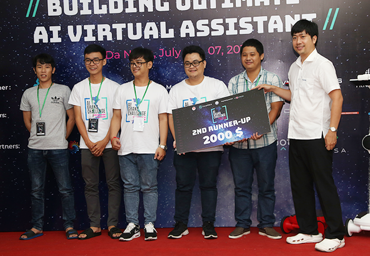 ĐH Duy Tân đoạt giải nhì tại Hackathon Vietnam AI Grand Challenge 2019 miền Trung - Ảnh 1.