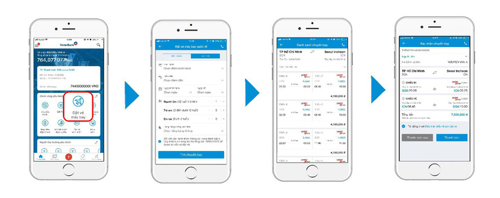 Đặt vé máy bay trên ứng dụng ngân hàng, nhận ưu đãi khủng - Ảnh 3.