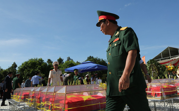 Đón nhận 144 hài cốt liệt sĩ hi sinh ở chiến trường Campuchia