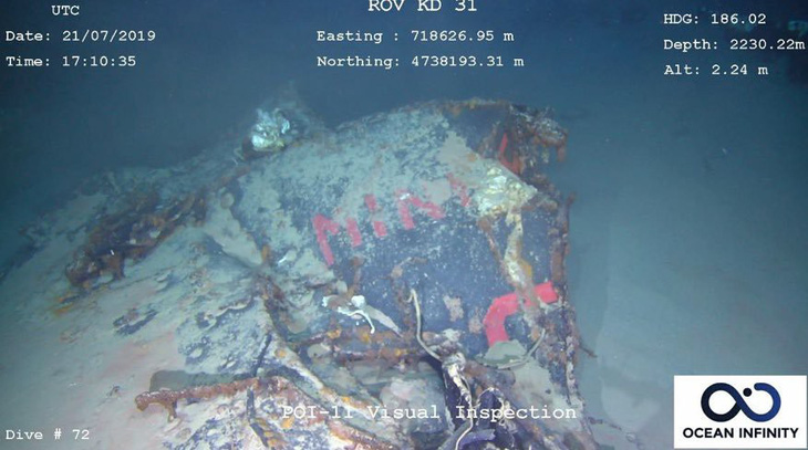 Tìm thấy tàu ngầm Pháp sau hơn nửa thế kỷ mất tích - Ảnh 1.
