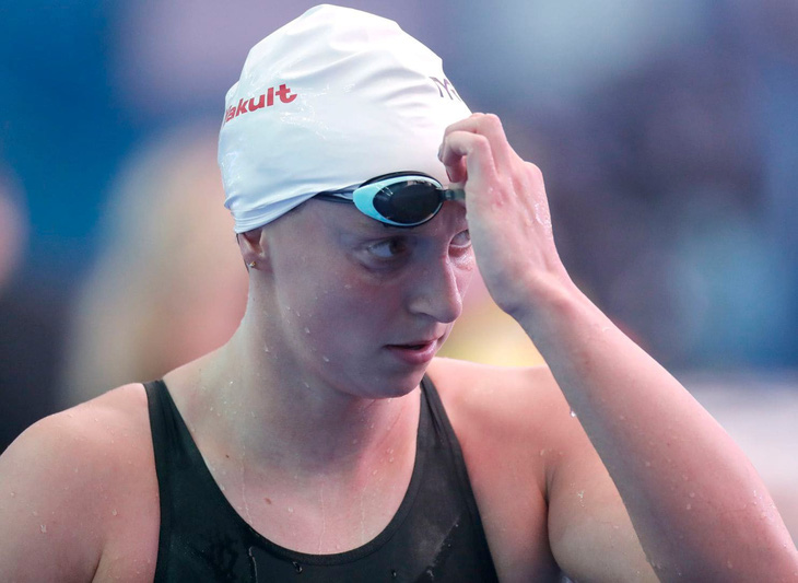 Nữ tay bơi Mỹ Katie Ledecky rút lui khỏi nội dung 200 mét tự do - Ảnh 1.