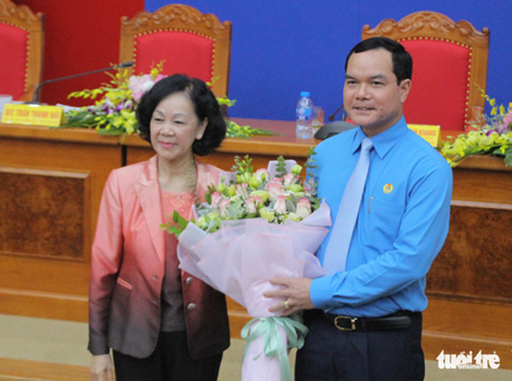 Ông Nguyễn Đình Khang là tân chủ tịch Tổng liên đoàn Lao động Việt Nam - Ảnh 1.