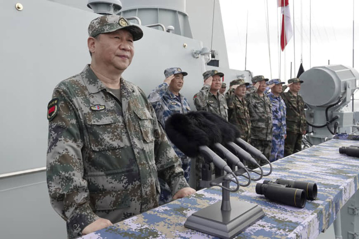 Trung Quốc tuyên bố tập trận lớn, sát nách Đài Loan - Ảnh 1.