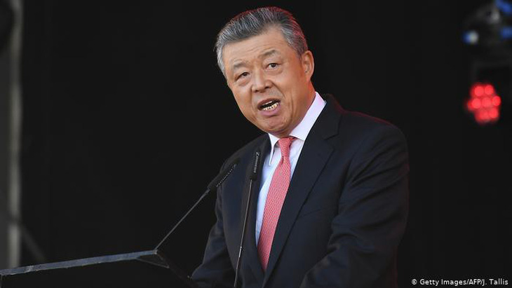 Anh triệu tập đại sứ Trung Quốc phản đối những phát biểu liên quan vụ Hong Kong - Ảnh 1.