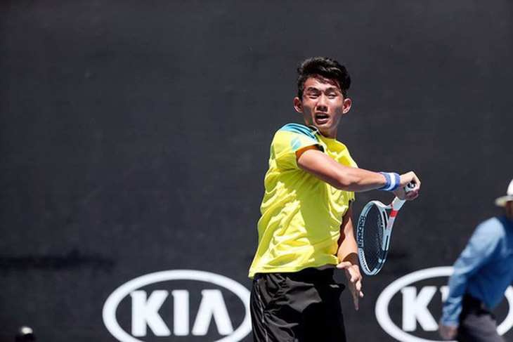 Nguyễn Văn Phương đánh bại đối thủ Pháp, vào vòng chính Wimbledon trẻ 2019 - Ảnh 1.