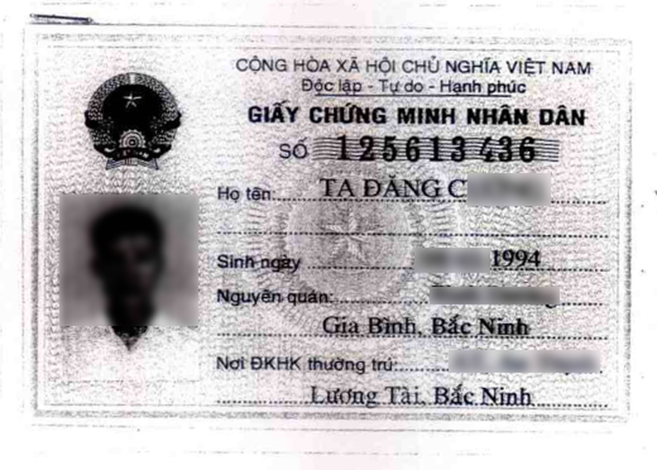 Nhờ người trên mạng làm chứng minh thư giá 1,5 triệu để đi máy bay - Ảnh 1.