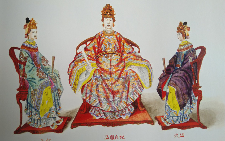 Trăm năm lưu lạc của bộ tranh quý Đại lễ phục triều Nguyễn