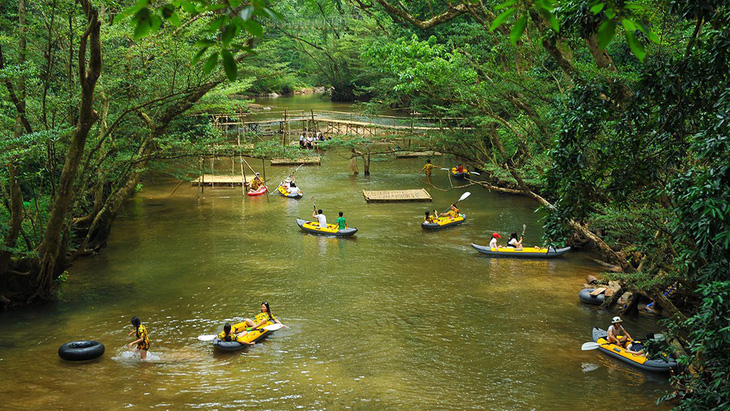Khám phá vùng rừng Ozo giữa Vườn quốc gia Phong Nha - Kẻ Bàng - Ảnh 2.