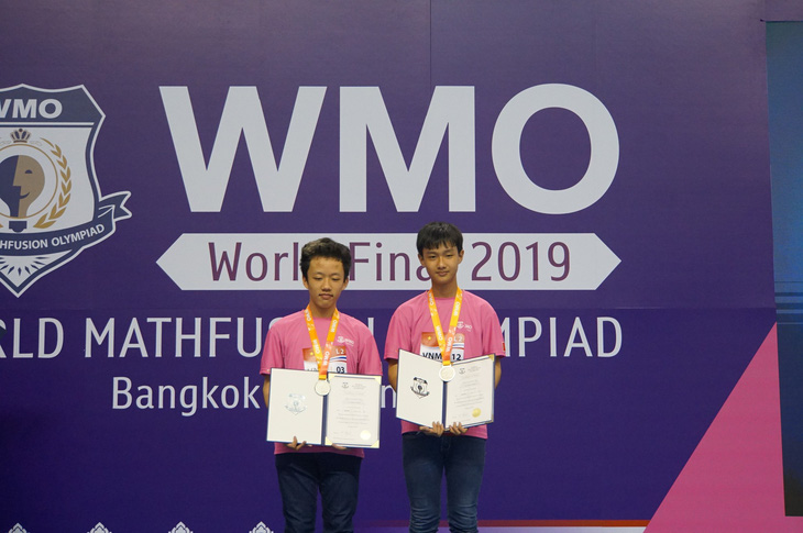 Học sinh TP.HCM giành 12 huy chương thi toán quốc tế WMO 2019 - Ảnh 1.