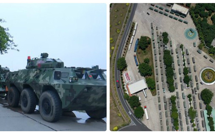 Trung Quốc triển khai xe thiết giáp 
