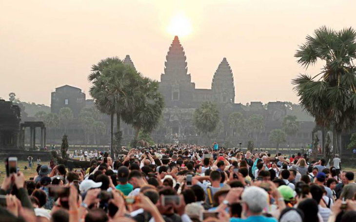Campuchia cấm ăn uống trong khu đền Angkor Wat