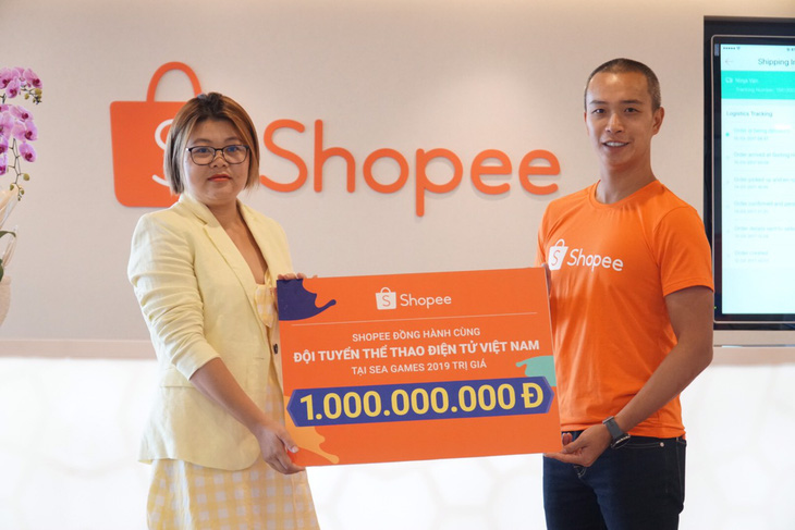 Shopee đồng hành cùng Đội tuyển Thể thao điện tử Việt Nam tại Sea Games 2019 - Ảnh 1.