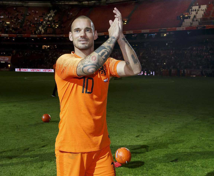 Sneijder - huyền thoại không danh hiệu - Ảnh 1.