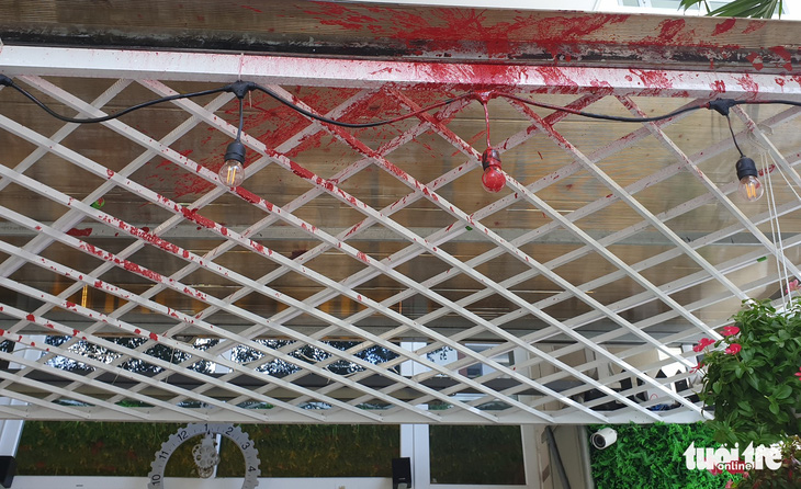 Một gia đình ở TP.HCM lại bị ‘khủng bố’ bằng sơn, mắm tôm - Ảnh 2.