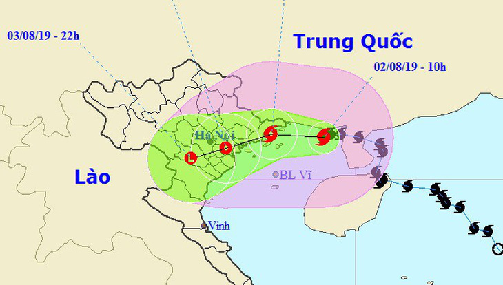 Bão số 3 lờn vờn, Bạch Long Vĩ đang gió mạnh cấp 7, giật cấp 8 - Ảnh 1.
