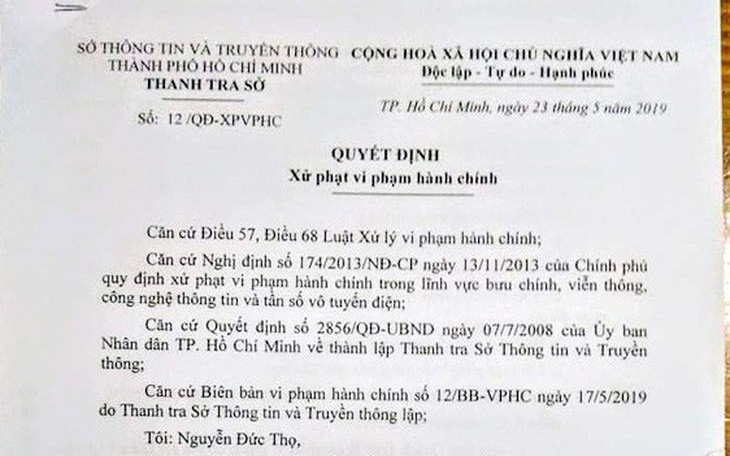 Chuyên viên UBND TP.HCM Quách Duy bị khai trừ Đảng