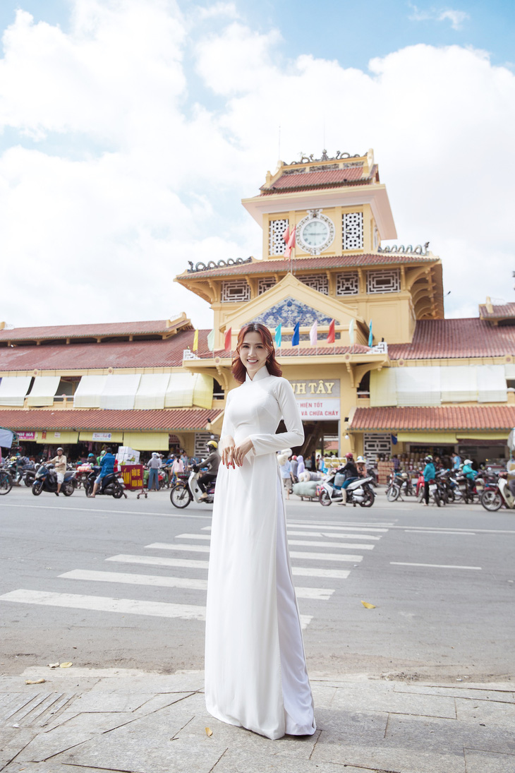 Hoa hậu Phan Thị Mơ: Mình nổi tiếng thì phải góp sức quảng bá du lịch nhiều hơn - Ảnh 3.