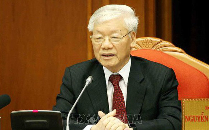Tổng bí thư Nguyễn Phú Trọng ký nghị quyết định hướng đầu tư nước ngoài