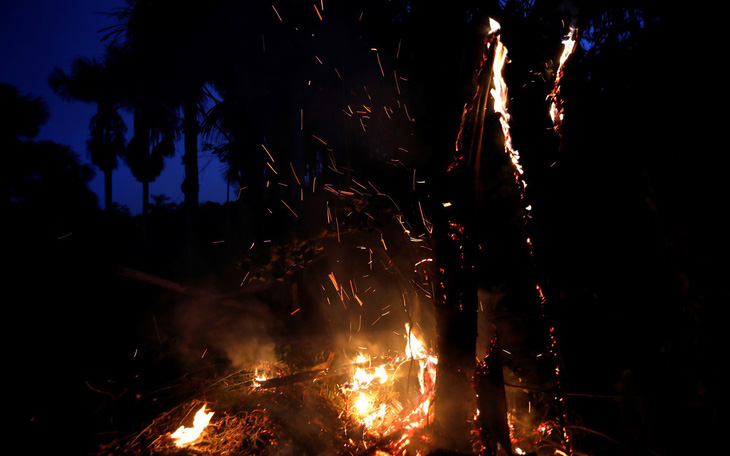 Tổng thống Brazil chỉ trích quốc tế xen vào việc nội bộ trong vụ cháy rừng Amazon