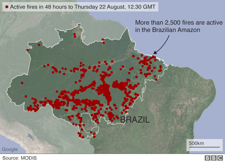 Bang Brazil tối sầm giữa ban ngày, trời trút mưa đen khác thường - Ảnh 3.
