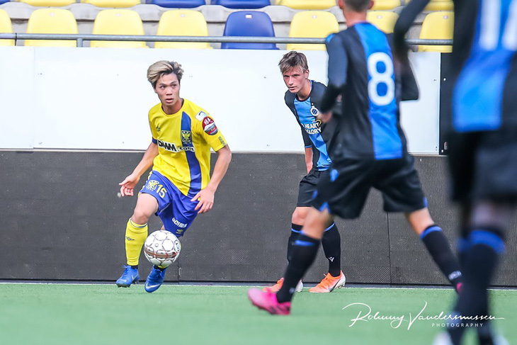 Ảnh Công Phượng đá chính tả xung hữu đột cùng đội U21 Sint Truiden - Ảnh 3.
