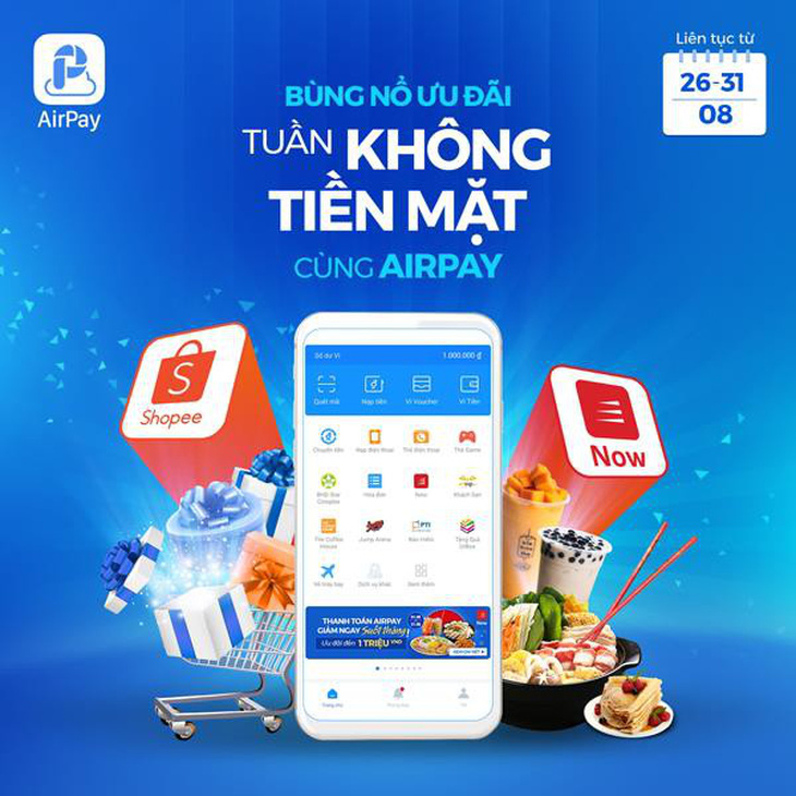 Tham gia giờ vàng AirPay, hưởng ngay ưu đãi hot - Ảnh 2.