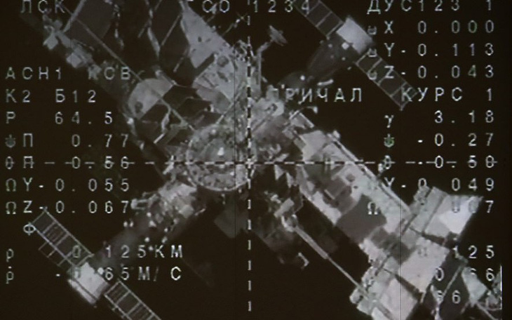 Tàu vũ trụ chở robot Nga kết nối thành công trạm ISS