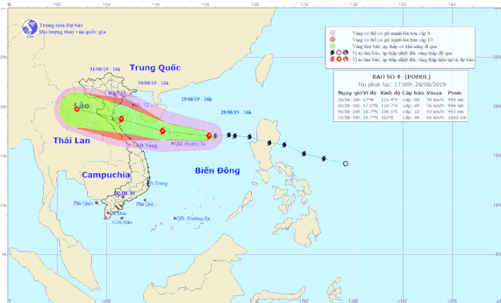 Thận trọng ứng phó khi bão số 4 phức tạp, vào đúng dịp nghỉ lễ 2-9 - Ảnh 1.