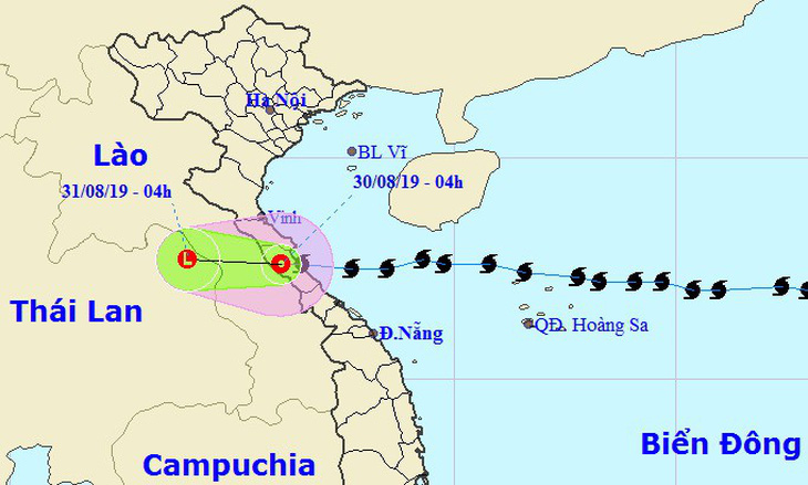 Bão số 4 đổ bộ Hà Tĩnh - Quảng Bình, suy yếu thành áp thấp nhiệt đới - Ảnh 4.