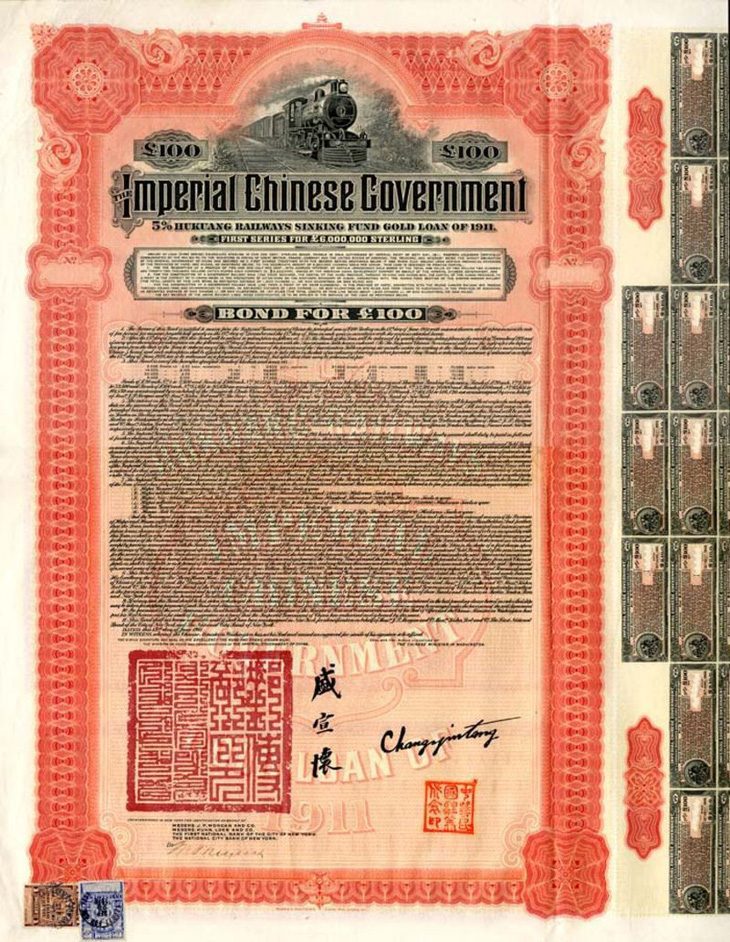 Mỹ níu áo đòi Bắc Kinh trả nợ 1.000 tỉ USD trái phiếu thời nhà Thanh - Ảnh 2.